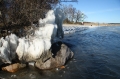 048 Winter 2011 Am Strand unterhalb vom Schloss Klink 2